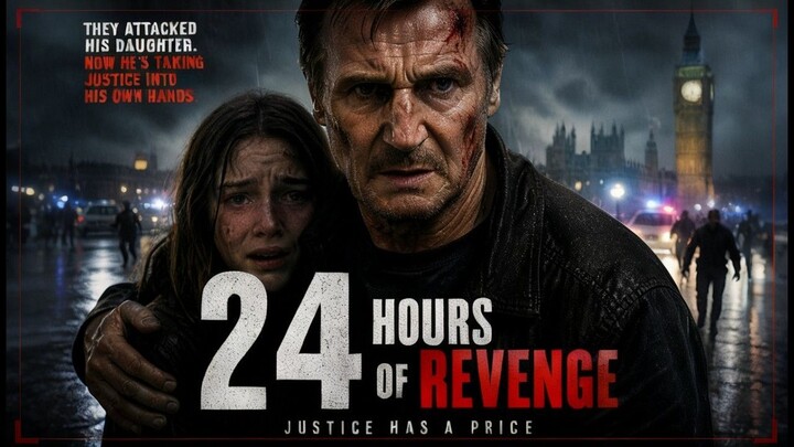 24 Hours of Revenge; A Father’s Ruthless Hunt for Justice Full Free Movie