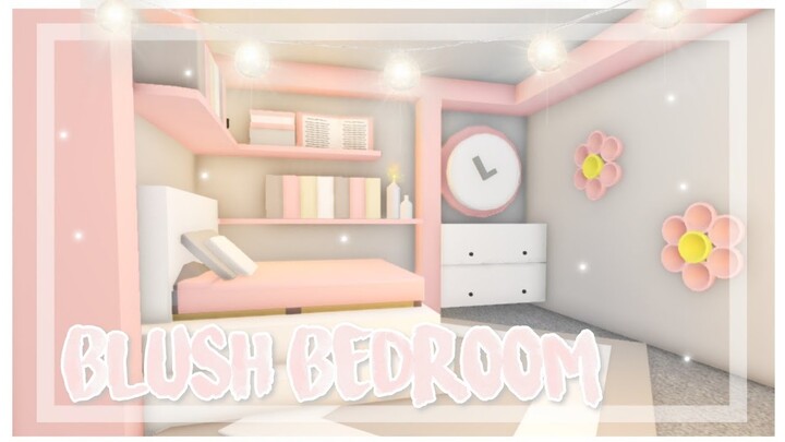 ♡ 🌸 Blush Pink Bedroom Speedbuild ♡ ▪︎ adopt me speedbuild▪︎ || Official Pineapples