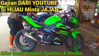 Ganti Knalpot, Spakbor & Klason Dari Gaji Pertama YOUTUBE