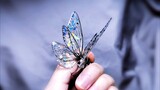 [Life] Epoxy Handcraft: A Shiny Butterfly Brooch