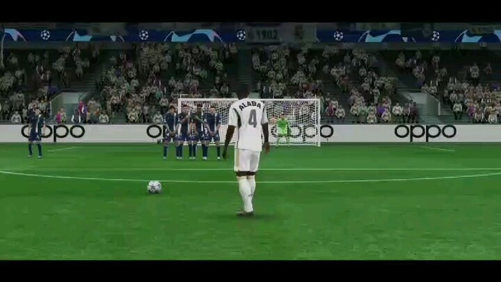 Another great free kick from Alaba👏🔥💯👍