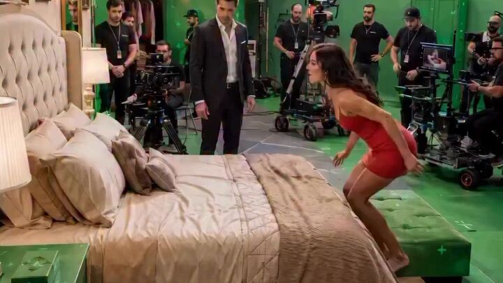 actions shooting scene