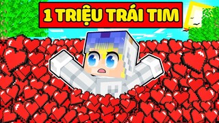 NẾU NHƯ TÔ GÀ CÓ 1 TRIỆU MÁU TRONG MINECRAFT KHIẾN SINH TỐ BẤT NGỜ* TÔ GÀ SỞ HỮU 1 TRIỆU TRÁI TIM