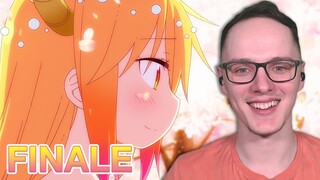 MISS KOBAYASHI'S DRAGON MAID SEASON 2 EPISODE 12 REACTION/REVIEW! - THE FINALE!!