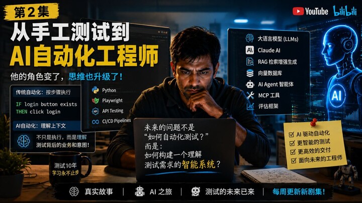 手工测试工程师转型 AI 自动化工程师｜Arun 的 AI 之旅 Episode 2