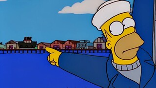 The Simpsons: Abel harus segera buang air kecil dan ginjalnya meledak; Homer didonorkan ginjalnya se