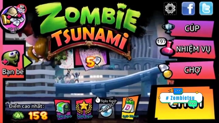 Zombie thắng ván này đỉnh