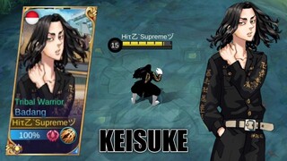 BADANG SKIN SCRIPT AS BAJI KEISUKE [TOKYO REVENGERS] - MOBILE LEGENDS