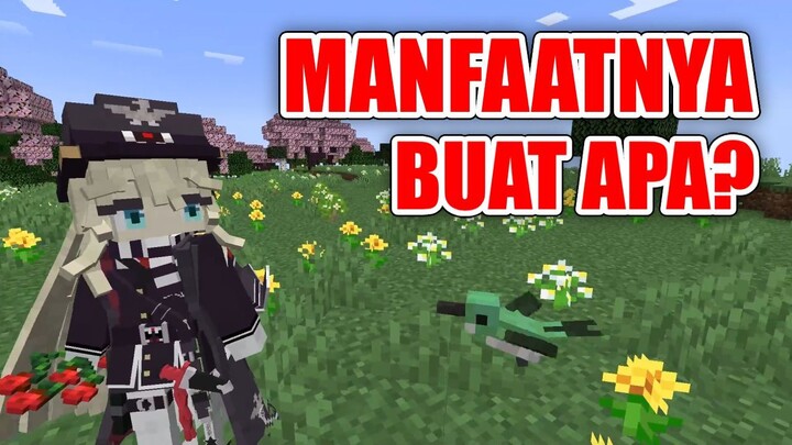 Sebanyak Apa Manfaat Bunga di Minecraft? [ Minecraft Flower Fact Indonesia ]