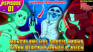 MEREKA BUKTIKAN ALIEN DAN HANTU BENAR-BENAR ADA DAN SIALNYA | Alur Cerita Anime DANDADAN EPS 1