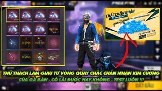 Free Fire| Vòng quay chắc chắn trúng kim cương? Làm giàu không khó từ Gà Rán thật hay không?