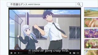 Aharen san Doing Weird Dance and Becomes An U Tuber | Aharen Is Unfathomable Episode 3