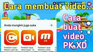 Cara membuat video/merekam video pakai Mobizen | Membuat video PK XD di HP Android