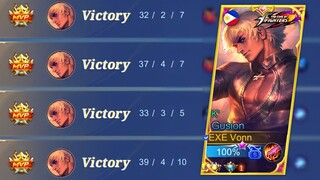 GUSION BEST BUILD + SOLO RANK GAME AUTO WINSTREAKKKKK!