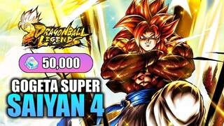 Siapin 50K CC Buat Gacha Gogeta SS4 Tapi Malah HOKI | Dragon Ball Legends