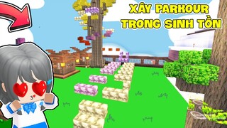 #43 SINH TỒN MỚI : Mặp Doram ''XÂY PARKOUR SIÊU VIP TRONG SINH TỒN MỚI'' ở Mini World