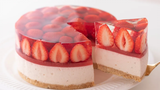 いちごのレアチーズケーキの作り方 No-Bake Strawberry Cheesecake＊Eggless & Without oven｜HidaMari Cooking
