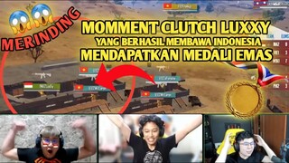 MERINDIIING !!! MOMENT CLUTCH @LuxxyGamingg YANG BERHASIL BAWA INDO DAPET MEDALI EMAS !! - SEAGAMES