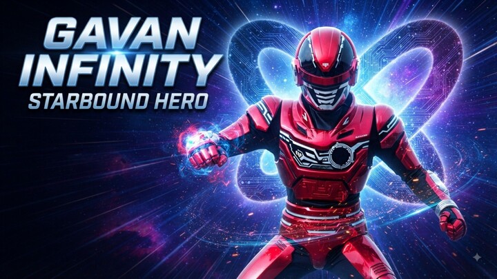 GAVAN INFINITY – STARBOUND HERO | Epic Tribute Theme Song 🚀⚡ | Space Sheriff Gavan Infinity
