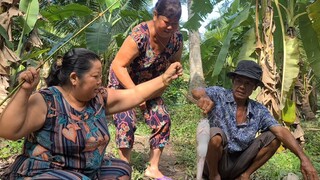 Cả Nhà Rủ Nhau Ra Vườn Câu Cá Về Kho Mắm Không Ngờ 2 Chị Em Giật Đả Tay | TKQ & Family T1068