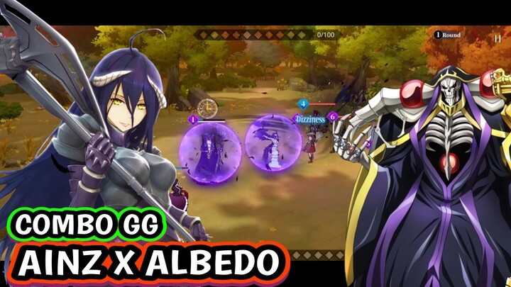 Combo Albedo & Ainz Overlord X Tensura king of Monster