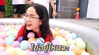 เกมงมไข่แข็ง  สุ่มกินน้ำนรก