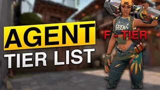 AGENT TIERLIST - Valorant