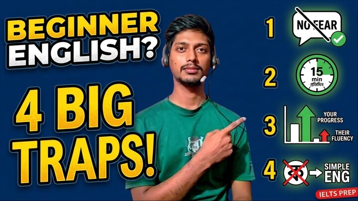 Day 12 | 4 Mistakes Every English Beginner Should Avoid | @SRKuhin | #srkuhin