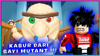 KABUR !!! LARI DAN BERTAHAN HIDUP DARI BAYI MUTANT !!!  - Roblox Indonesia