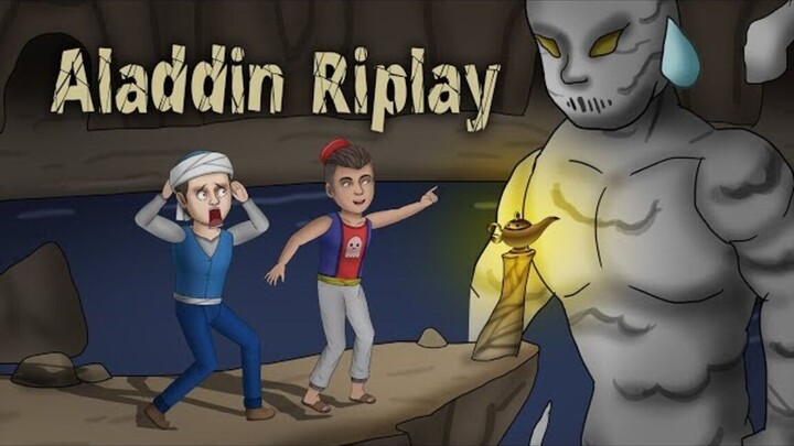 Aladdin Riplay dan Pena Ajaib  Kartun lucu #HORORKOMEDI