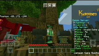 WOW!!! SERVER MCPE 1.18 _ SERVER MINECRAFT PE 1.18 SURVIVAL INDONESIA