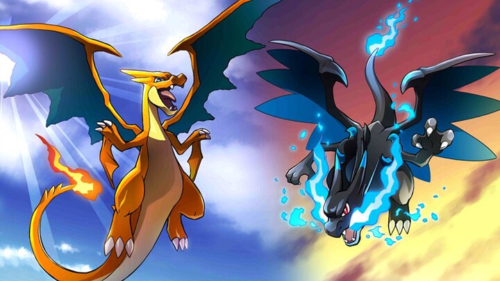 The strength levels of these Charizards are similar, but their treatments are very different.