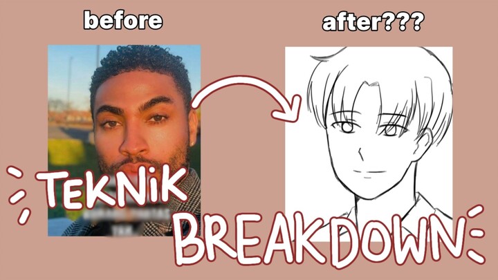 Tutorial Teknik Breakdown Pose/Anatomi dalam Menggambar