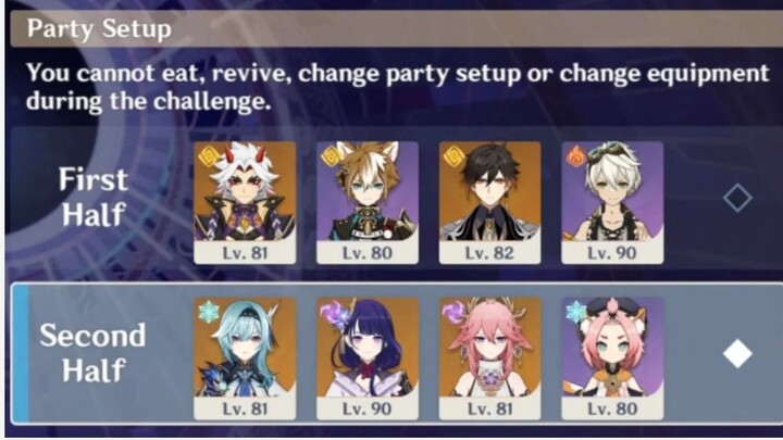 [Genshin Impact]New 2.7 Spiral Abyss Floor 12-Itto and Eula Carry