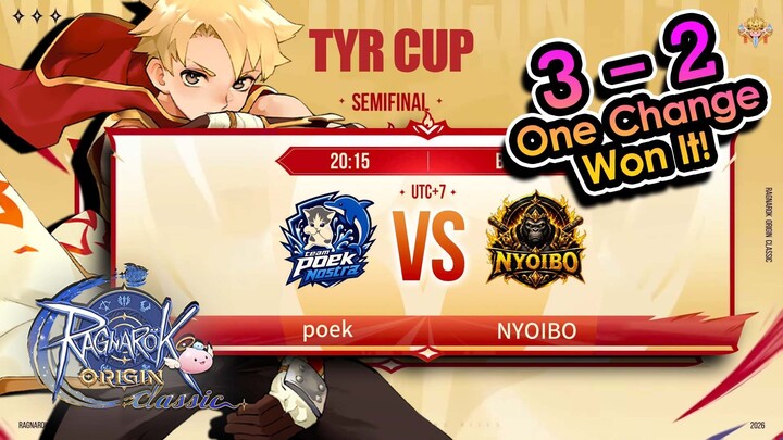 [ROOC] Poek Was One Match Away From Elimination... Then This Happened Tyr Cup Semi Final Analysis!