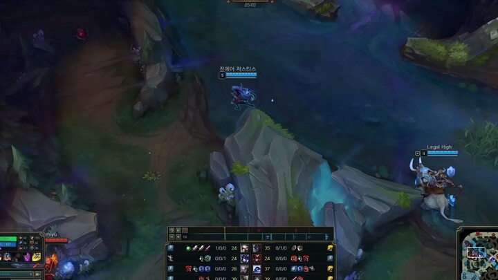 JAG Justice - Diana vs Xerath - Highlight các tay chơi Hàn quốc