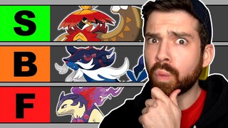 My Pokémon Legends Arceus Tier List