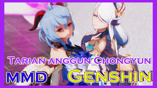 [Genshin, MMD] Tarian anggun Chongyun