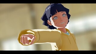 Himawari vs. Hinata - Training lesson [MMD] BORUTO