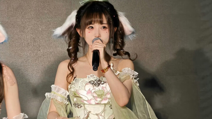 Cận cảnh quay trực tiếp cô gái Hà Nam ngọt ngào trên sân khấu 【Moe Ai moi】