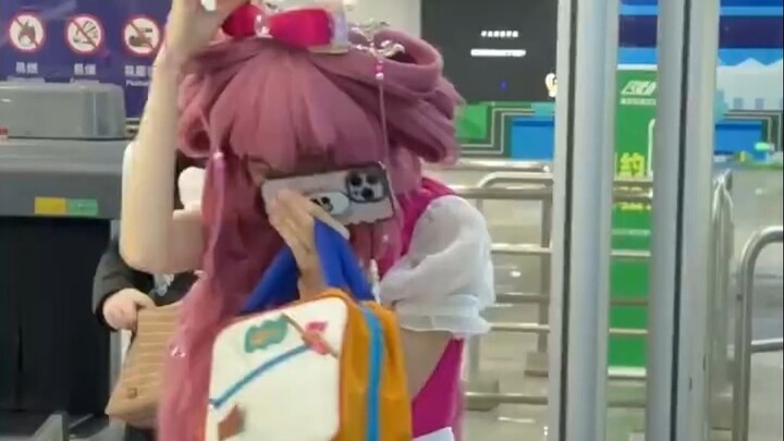 When I dressed up as Princess Mononoke on the subway to pick up my niece after school