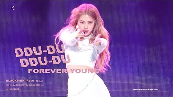 190123 [4k] BLACKPINK Rosé Park Chae-young Live Capture - DDU-DU DDU-DU + FOREVER YOUNG