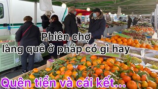 CUỘC SỐNG THÔN QUÊ NƯỚC PHÁP | PHIÊN CHỢ LÀNG QUÊ Ở PHÁP /CUỘC SỐNG PHÁP/CATHY GERARDO 🇫🇷