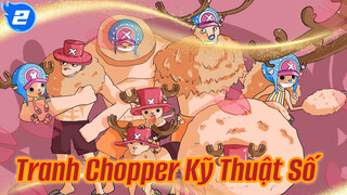 Chopper Dễ Thương Cool Ngầu | Vẽ Chopper Tranh Kỹ Thuật Số_2