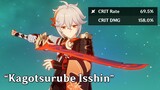 Kazuha/Kagotsurube Isshin 4 Star Weapon - [Genshin Impact]