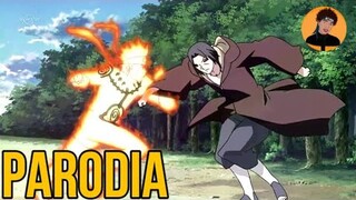 Nagato y Itachi Vs Killer Bee y Naruto - Parodia