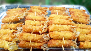 เกี๊ยวห่อเห็ดไส้หมูทอดกรอบ เมนูสร้างอาชีพ ทำขายกำไรงาม เมนูโปรดของเด็กๆ อร่อยกรอบเคี้ยวสนุก👍