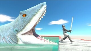 You Will be Hit With Spikes or Eaten by King Shark - Animal Revolt Battle Simulator