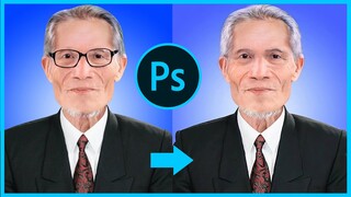 Phục chế ảnh | Loại bỏ kính mắt với PHOTOSHOP | BONART