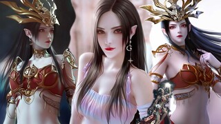 【我的二次元老婆^V^美杜莎女王】斗破苍穹--女王绝美经典cut